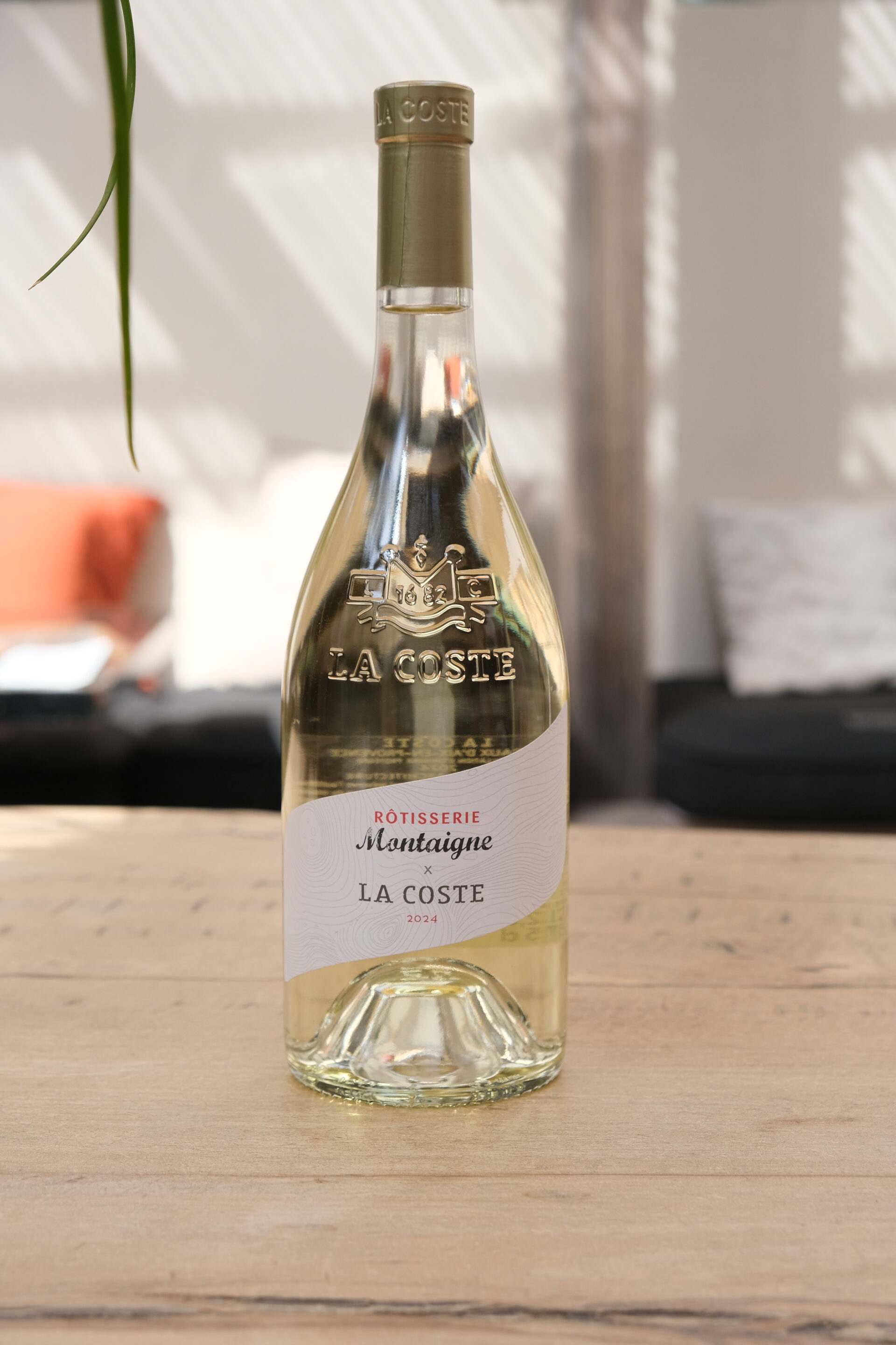 Bouteille de Vin Blanc BIO "Château La Coste" 75cl